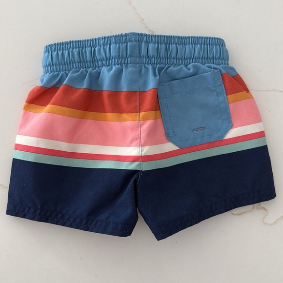 Cat & Jack Striped Swim Trunks - Picture 3 of 3